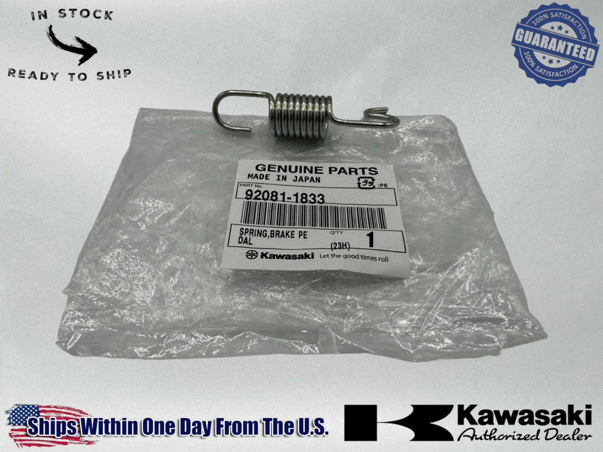 Kawasaki OEM Brake Pedal Spring 92081-1833 (2012-26)Ninja 650, 650 ABS