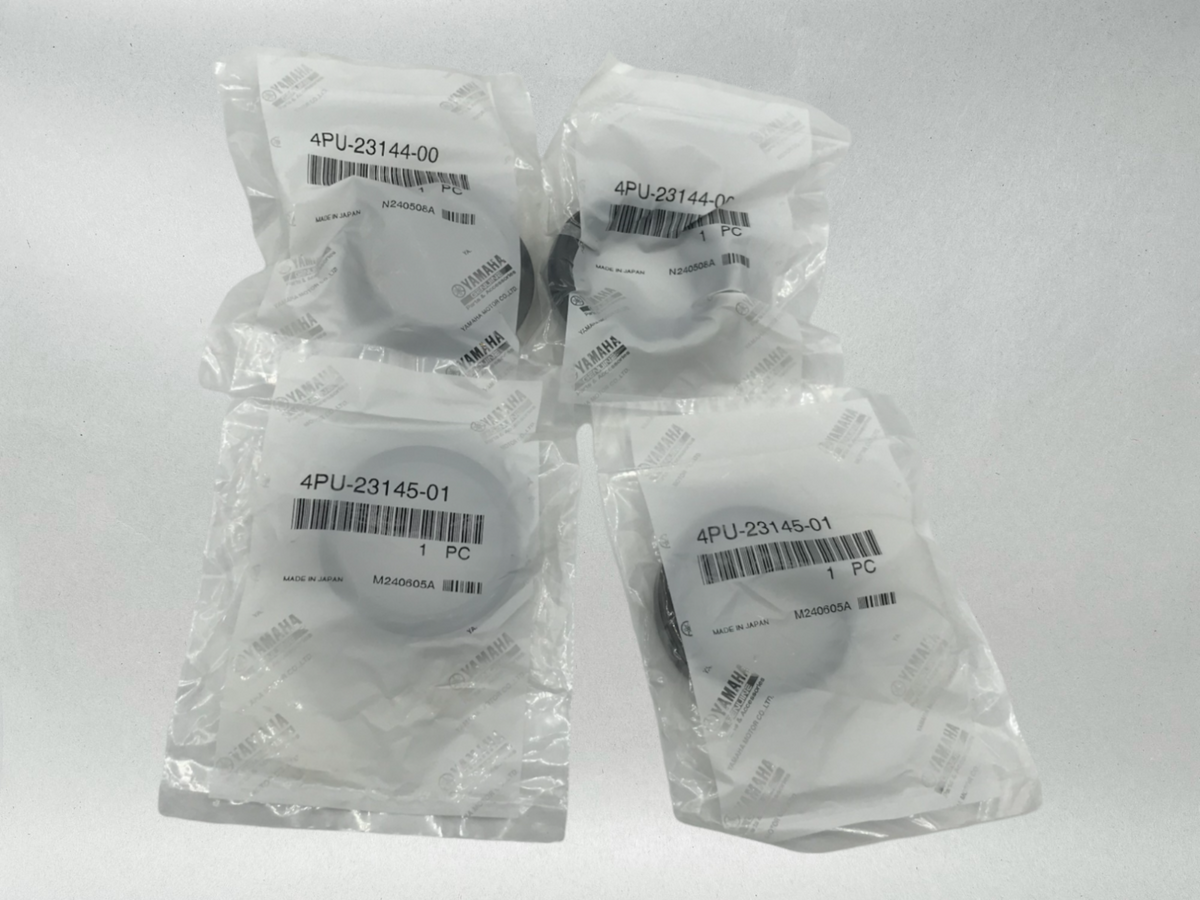 Yamaha OEM YZF R1 R6 R6S FJR1300 FZ1 FZ8 FZ Ft Fork Seal Kit 4PU-W003B-00-00