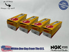 NGK Genuine OEM Authentic Spark Plugs CR8EK - 4 PACK
