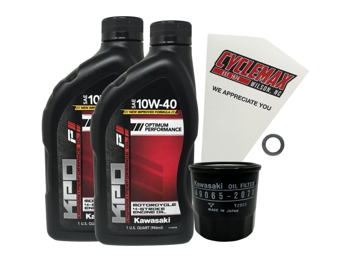Kawasaki KPO Standard Oil Change Kit for 2001-2008 MULE 3010