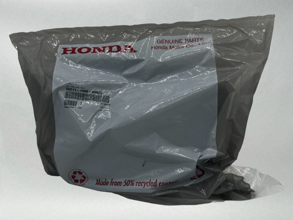 Honda OEM Tool Box Lid NH1 80211-HM8-B00ZD / 05-24 RECON 250 TE TM