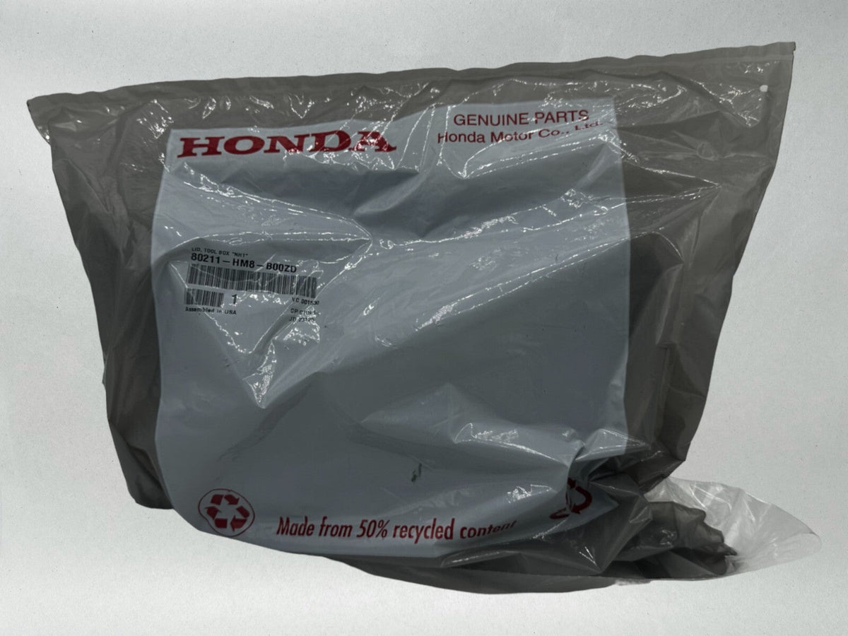 Honda OEM Tool Box Lid NH1 80211-HM8-B00ZD / 05-24 RECON 250 TE TM
