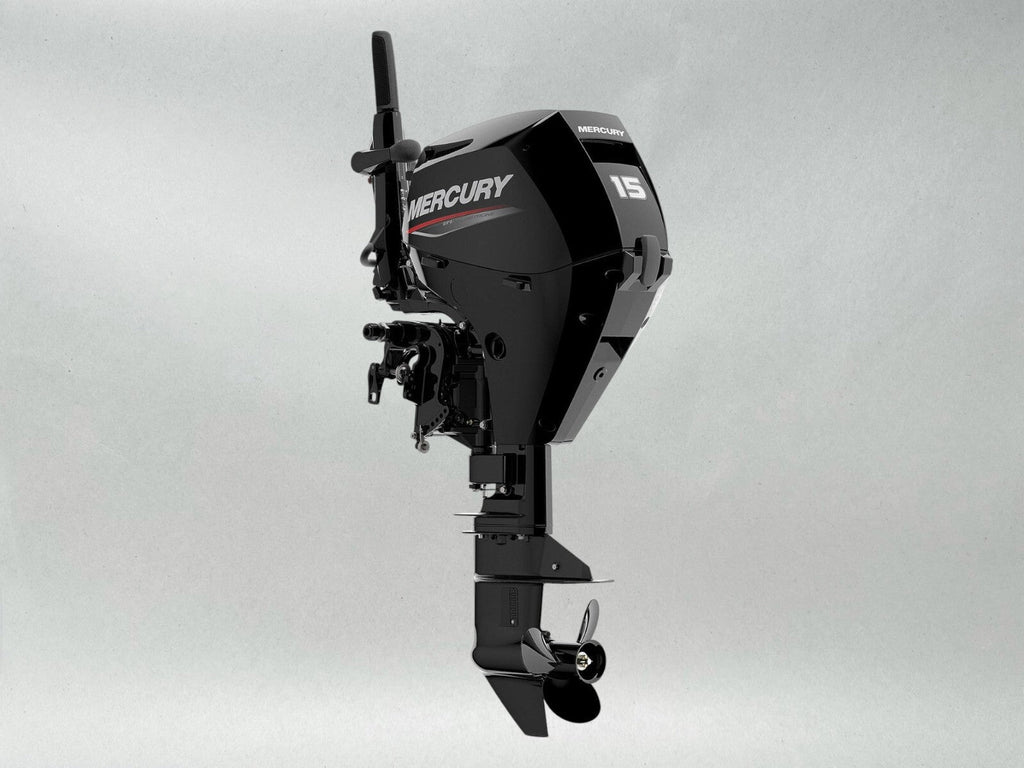 Mercury 15hp EFI Tiller FourStroke Outboard Motor, 15" Shaft Model ME 15 EH 4S