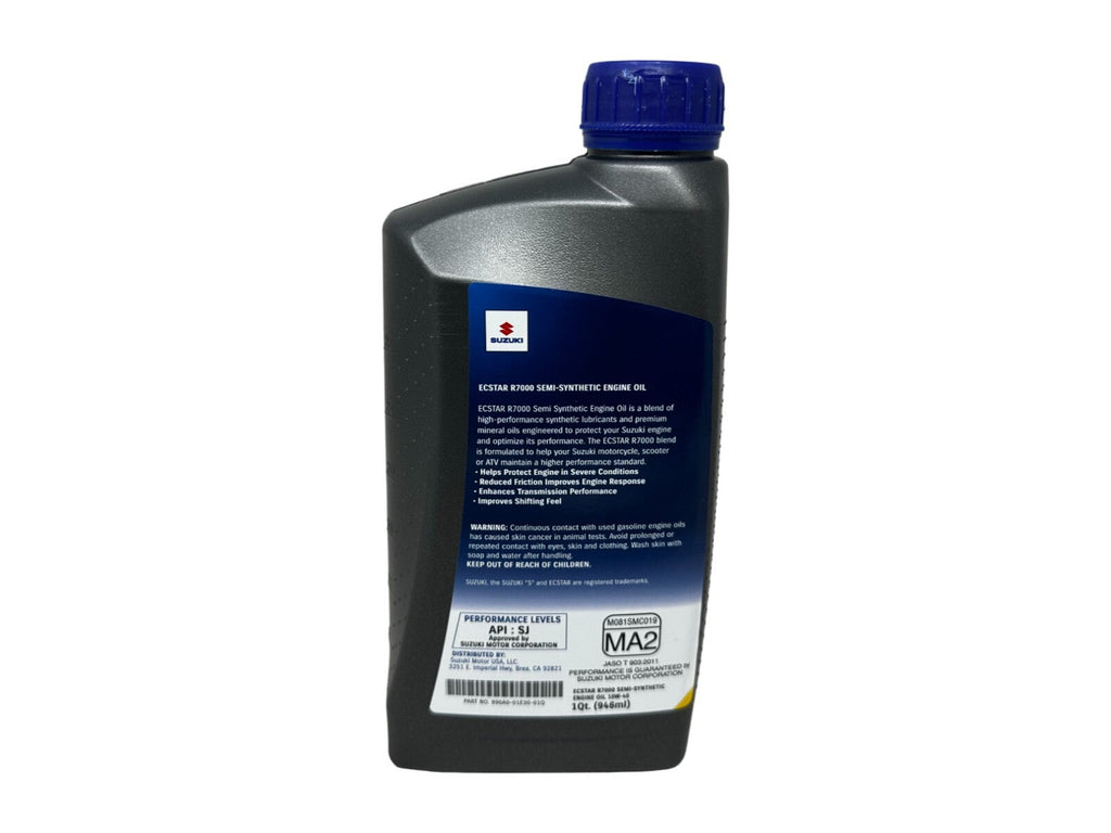 Suzuki Ecstar Semi-Synthetic Oil Change Kit for 2001-2008 SV650