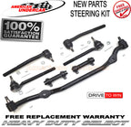 HD Tie Rod End Center Link & Sleeves Steering Kit | 1971-1972 Buick, Chevrolet, GMC, Oldsmobile, Pontiac