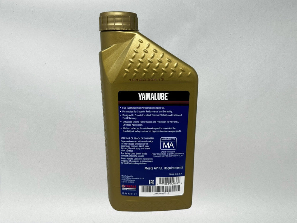 Yamaha Yamalube Full Synthetic Oil Change Kit for 2007-2014 GRIZZLY 450