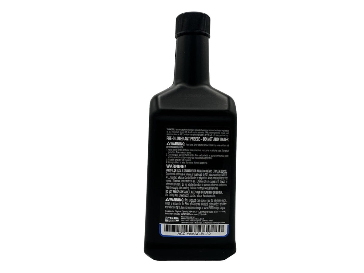 Yamaha Genuine OEM Yamalube Pre-Diluted Anti-Freeze ACC-YAMAC-BL-32 - 3 Pack