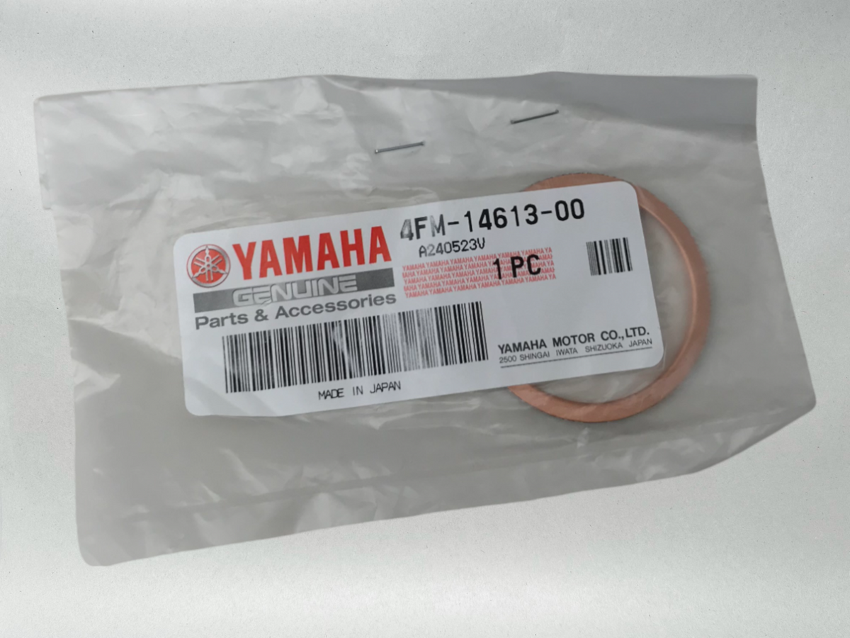 Yamaha OEM (06-20) YZF-R6 R6 Exhaust Pipe Gasket 4FM-14613-00-00