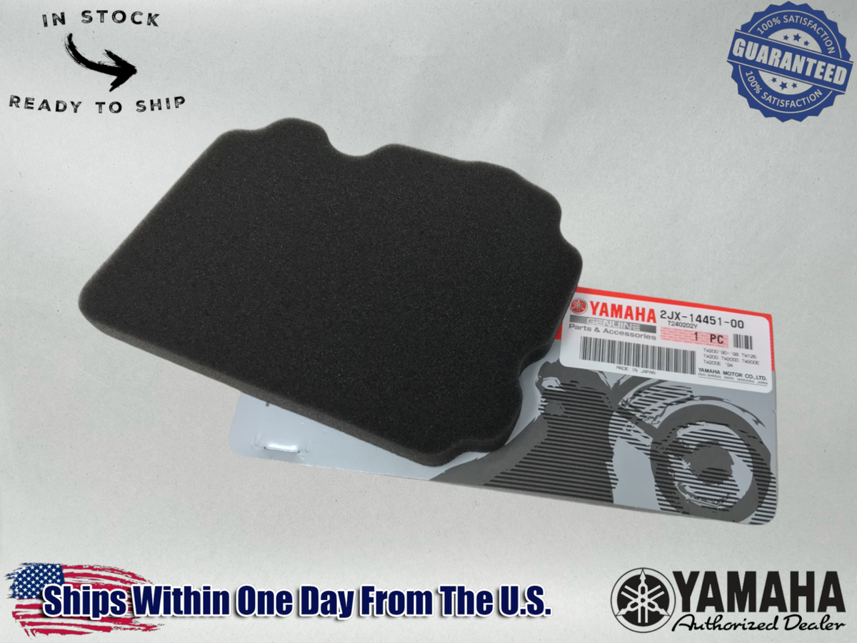Yamaha OEM (90-26) TW200 Air Filter Element 2JX-14451-00-00