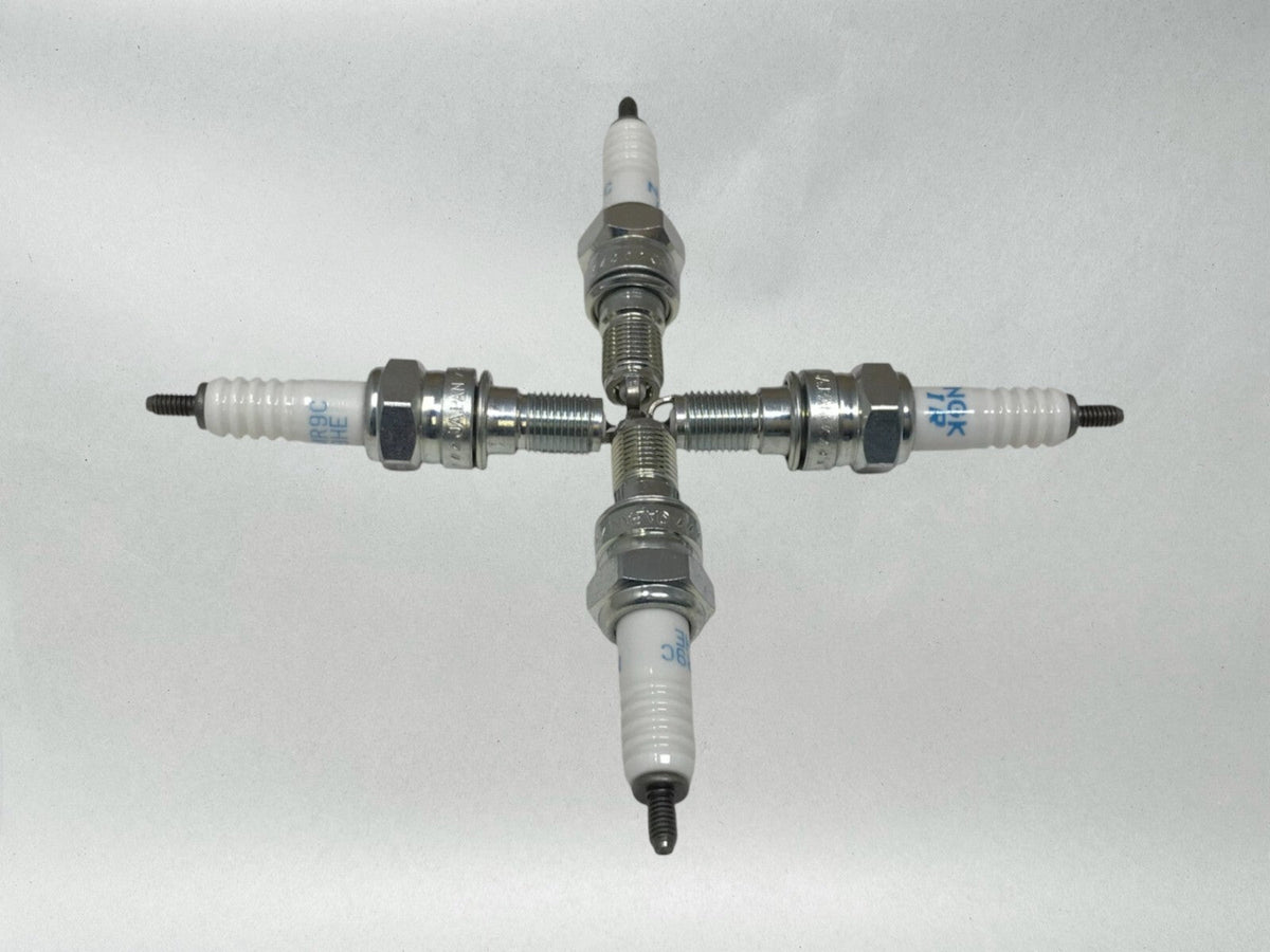 4 Pack Honda Genuine OEM NGK Iridium Spark Plug 03 04 CBR600 RR 31912-MEE-671 1