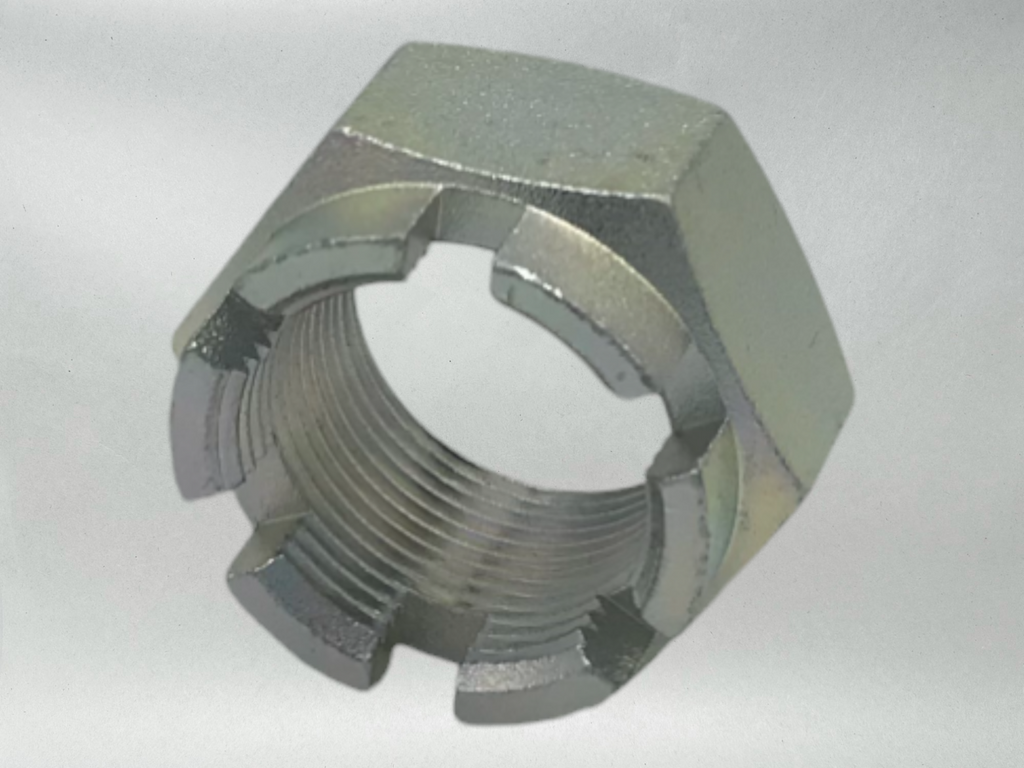 Kawasaki OEM Castle Nut 24mm 92210-0280 / (05-25)Ninja ZX-6R, ZX-10R