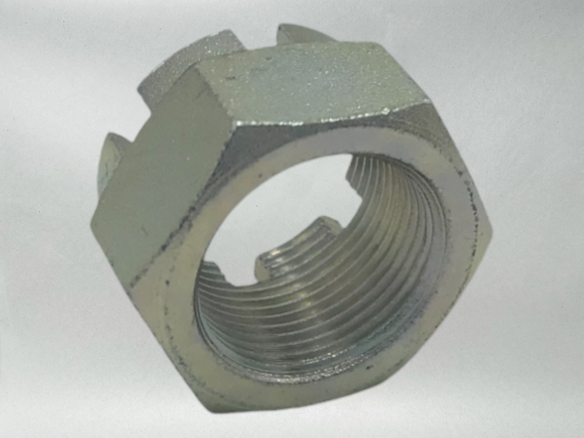 Kawasaki OEM Castle Nut 24mm 92210-0280 / (05-25)Ninja ZX-6R, ZX-10R
