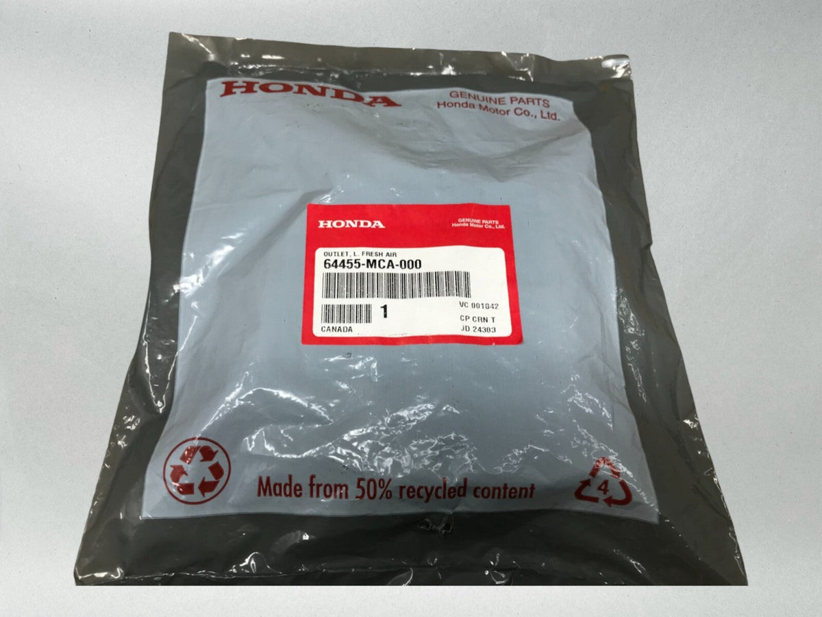 Honda OEM (01-10) Gold Wing GL1800 LH Air Outlet 64455-MCA-000
