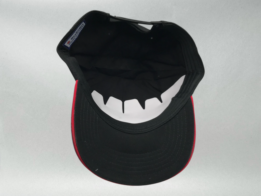 Suzuki OEM HAYABUSA KANJI HAT CAP BLACK RED BUSA LOGO SNAP BACK 990A0-17201
