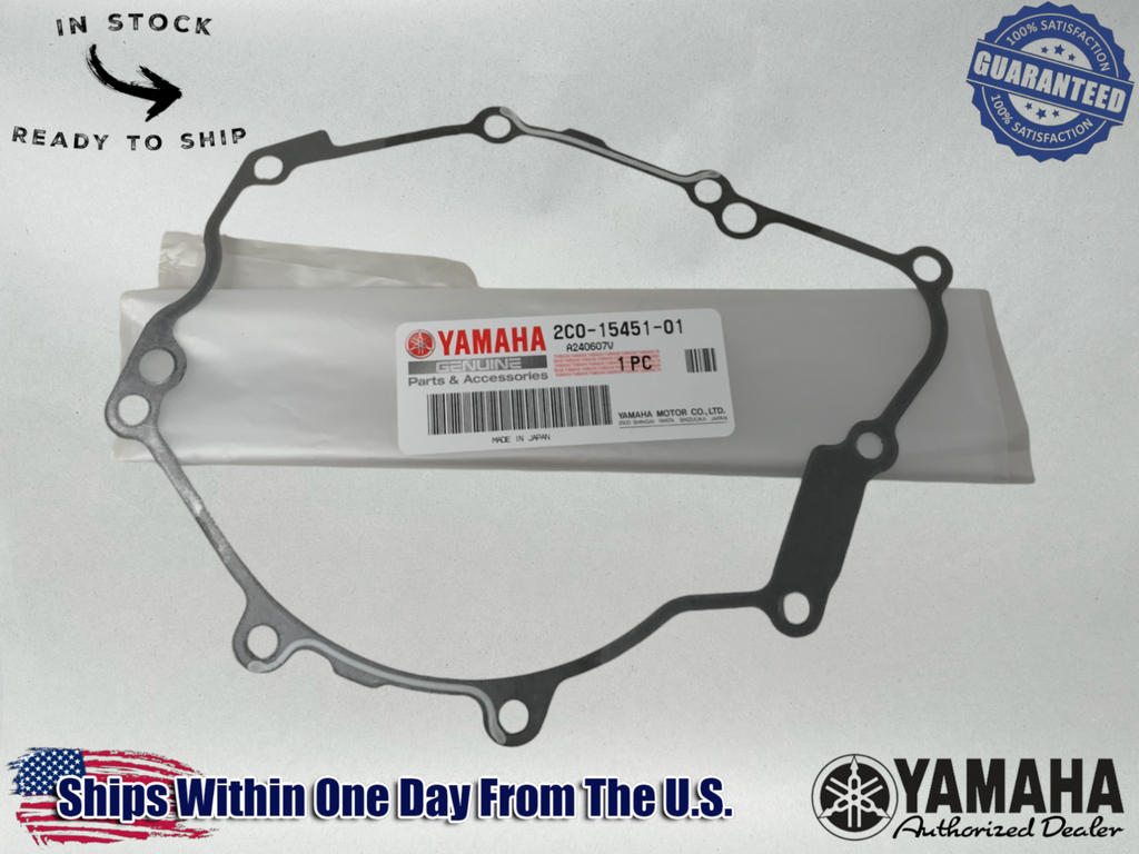 Yamaha OEM (06-20) YZF-R6 Stator Cover Gasket 2C0-15451-01-00
