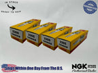 NGK Genuine OEM Authentic Spark Plugs CR9EKB - 4 PACK