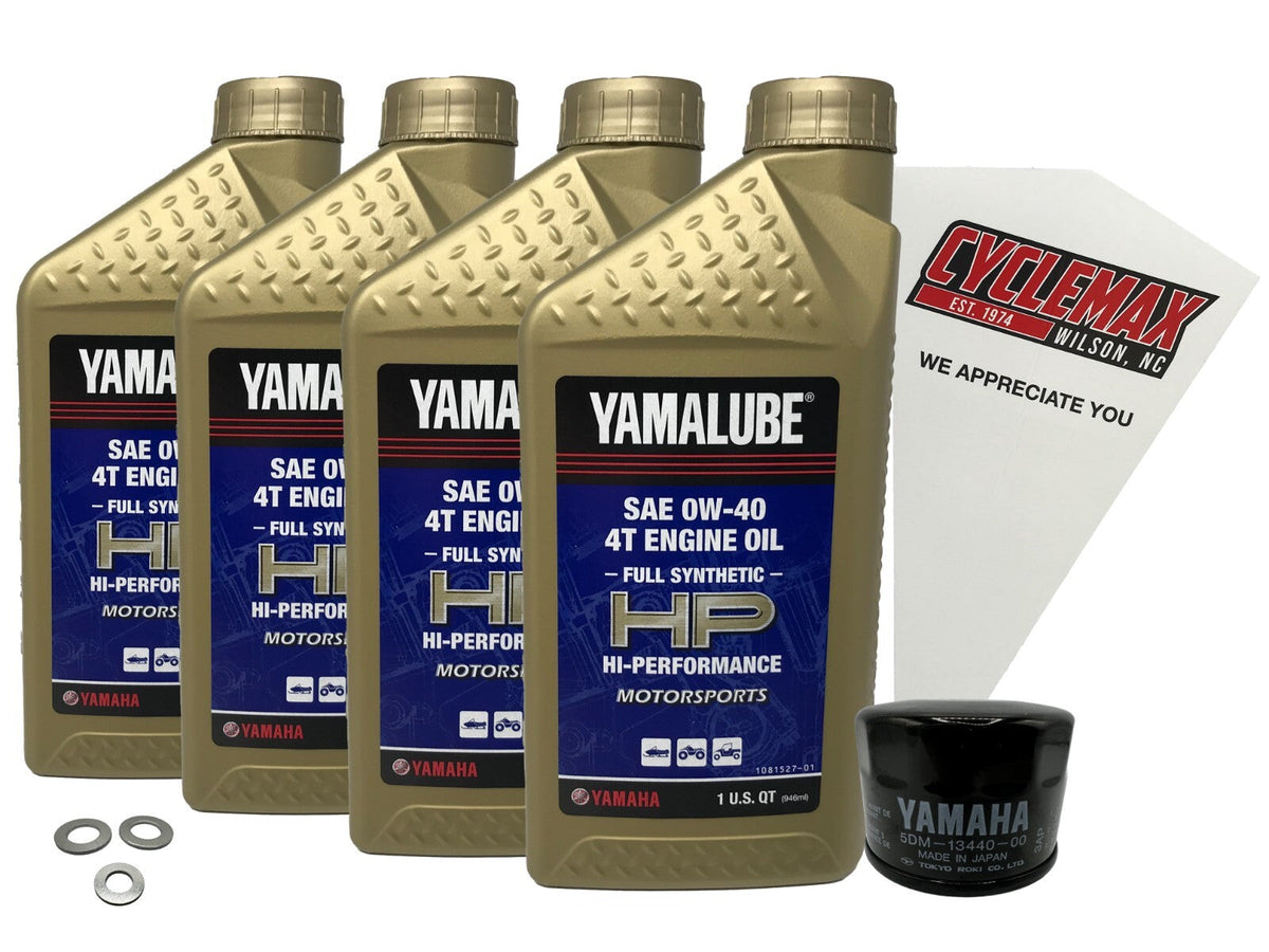 Yamaha Yamalube Full Synthetic Oil Change Kit for 2005-2007 RS RAGE GT