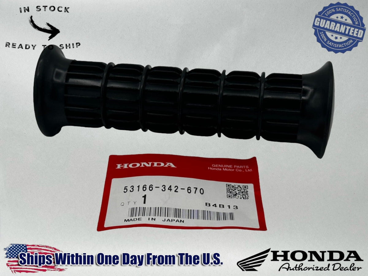 Honda OEM Handle Grip Left 53166-342-670 - CB350 CB360 CB450 CB500 CB550 CB750 GL1000