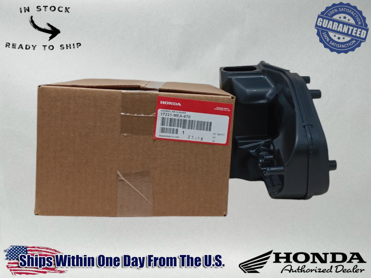 Honda OEM (03-09) VTX1300C R S T Air Cleaner Housing 17221-MEA-670