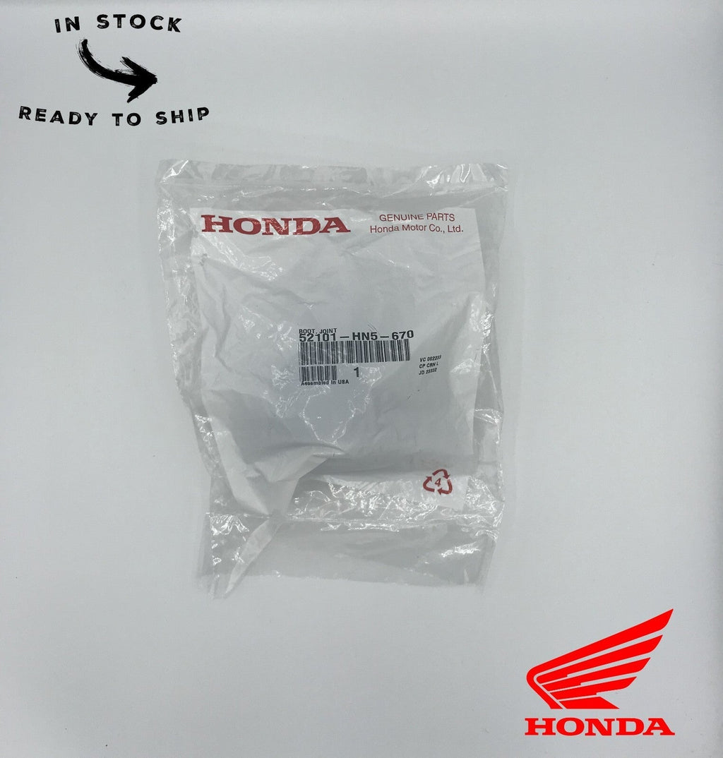 Genuine OEM Honda Rear Driveshaft Swingarm Flex Boot 52101-HN5-670
