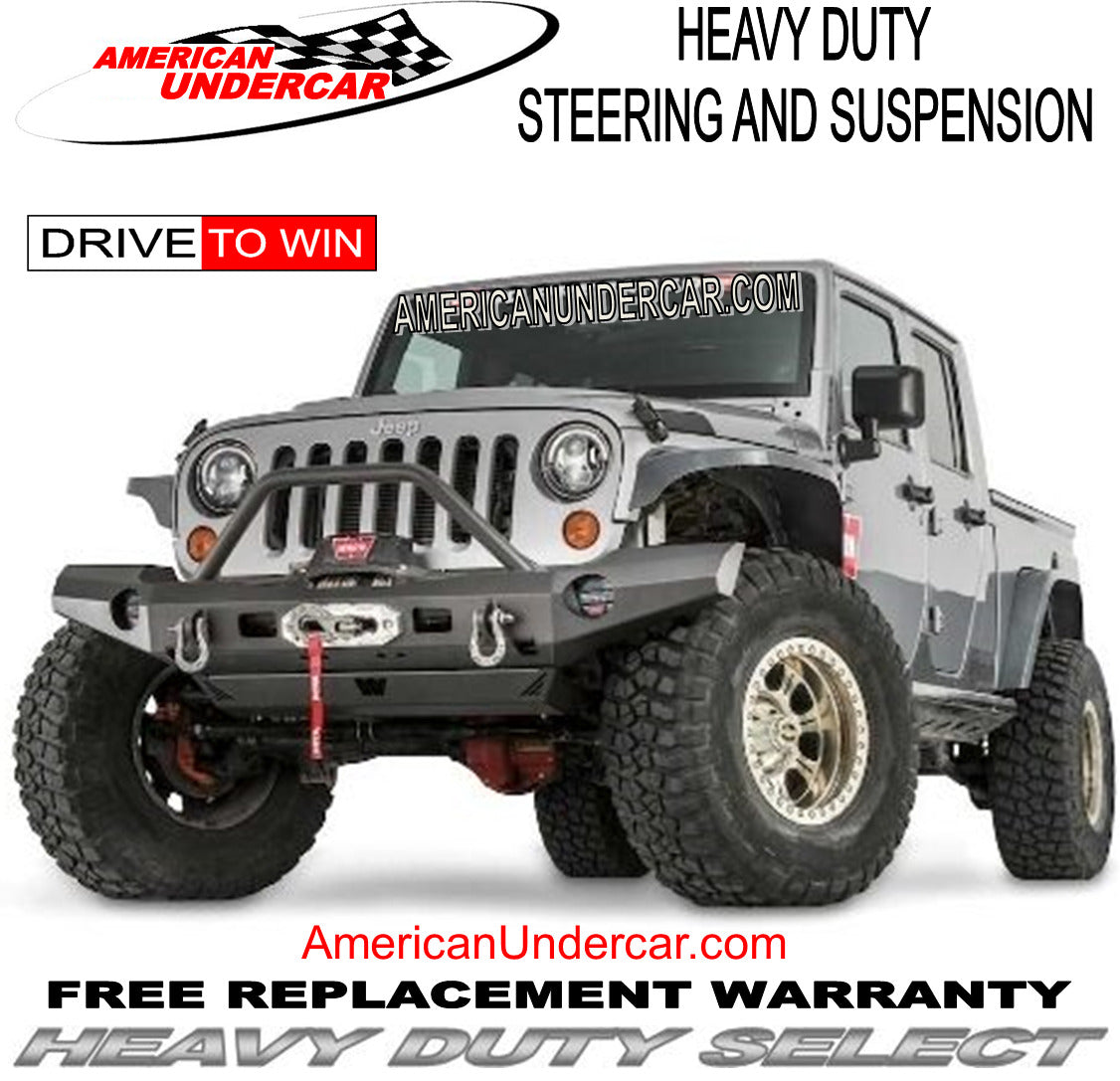 HD Tie Rod Steering Kit 2018-2025 Jeep Wrangler JL, Gladiator JT  4x4 DANA 30 axle