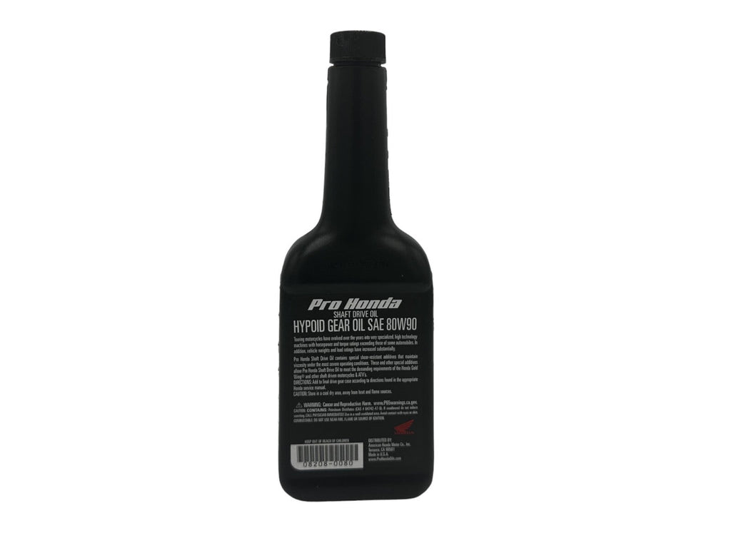 Honda Genuine OEM 8oz Shaft Drive Oil 08208-0080