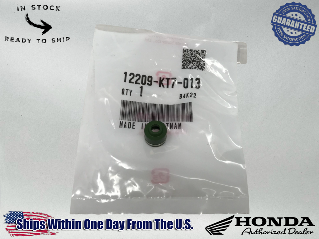 Honda Genuine OEM Authentic Valve Stem Seal EU2000ii GX100RT 12209-KT7-013