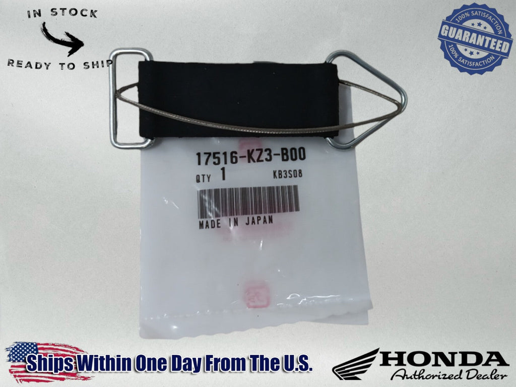Honda OEM (04-17) CRF250R CRF250X Fuel Gas Tank Rubber Strap Band 17516-KZ3-B00