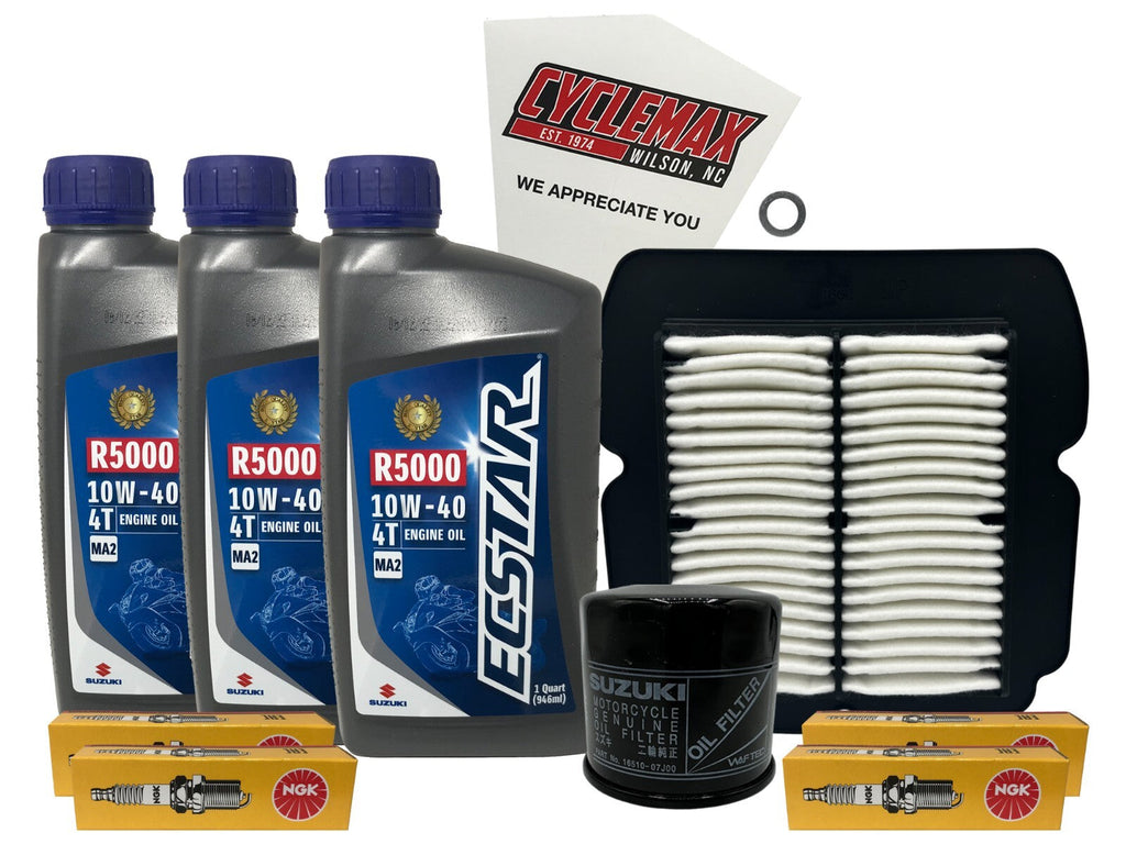 Suzuki Ecstar Standard Tune-Up Kit for 2001-2008 SV650 with Spark Plugs