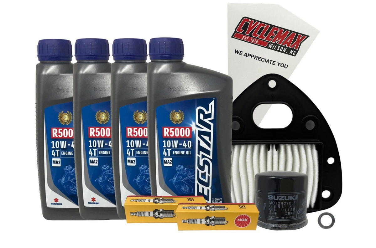 Suzuki Ecstar Standard Tune-Up Kit for 2013-2018 VL800 with Spark Plugs