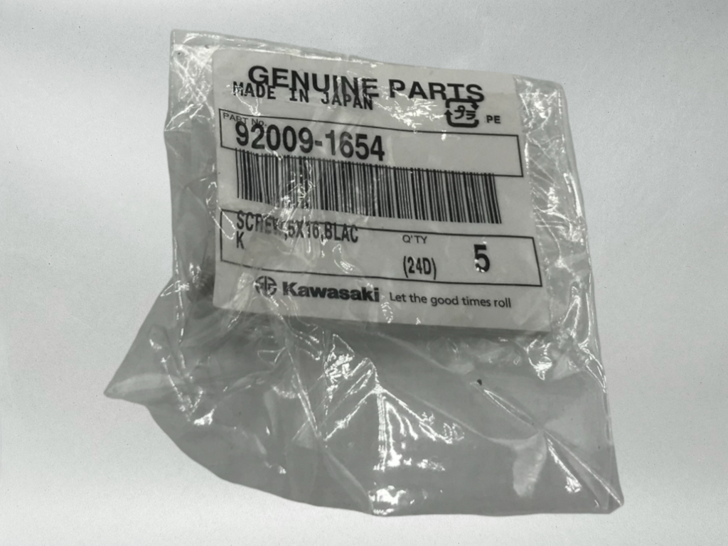 Kawasaki Genuine OEM Authentic SCREW 92009-1654 1