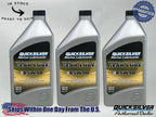 Quicksilver OEM SAE 85W90 Extreme Perf Gear Oil Quarts 92-8M0111677 3 Pack