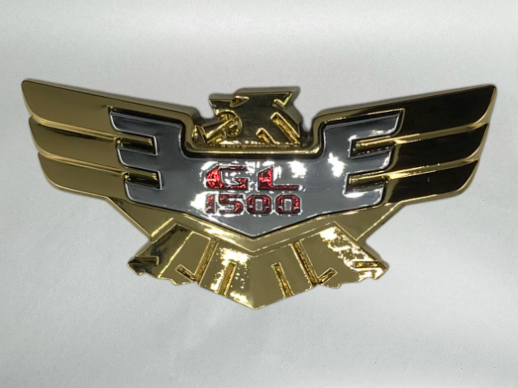 Honda Side Cover Emblem GL1500 Goldwing SE Aspencade Badge 83606-MT8-770