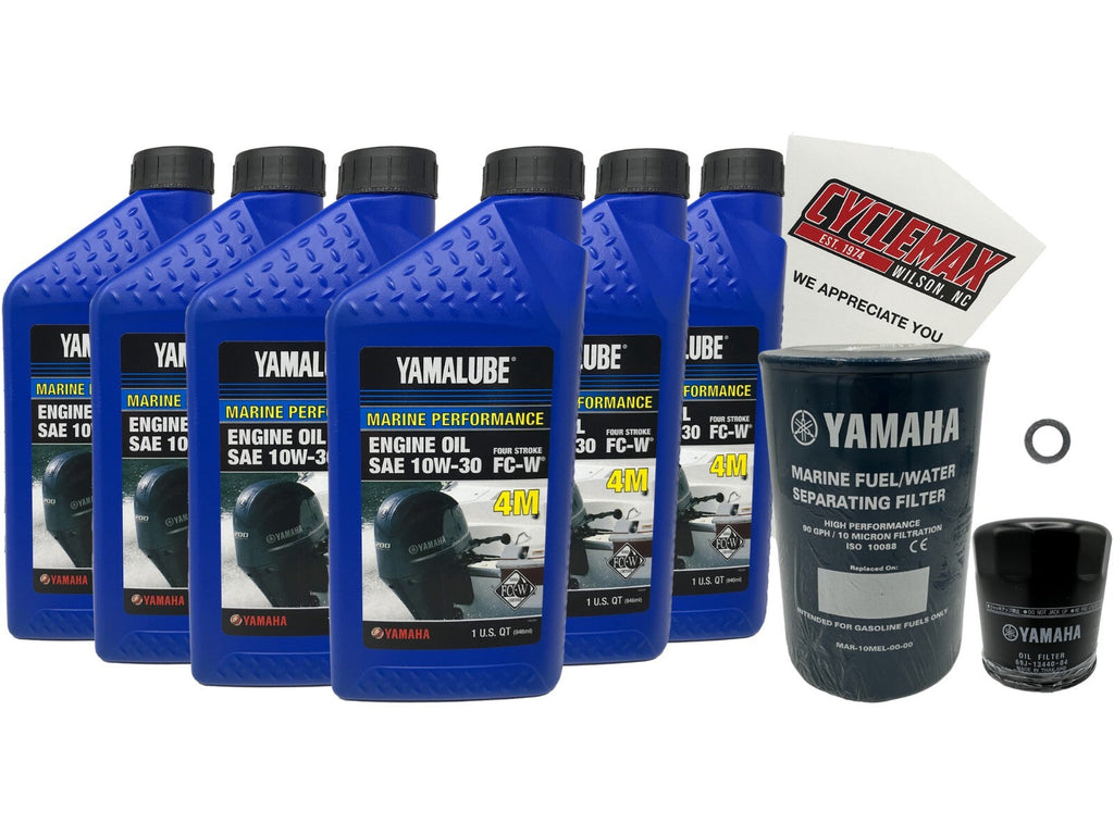 Yamaha Yamalube Standard Oil Change Kit for 2002-2010 F225
