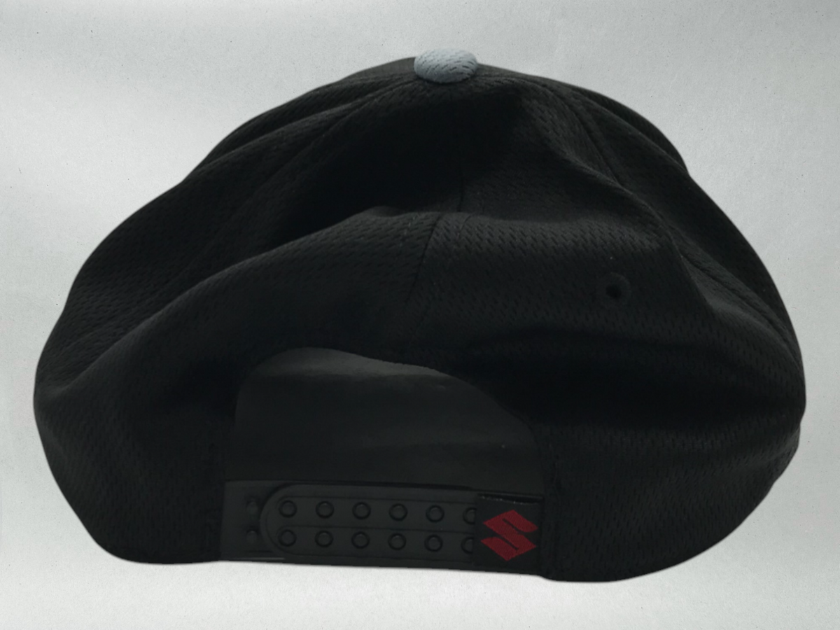 Suzuki OEM HAYABUSA KANJI HAT CAP BLACK RED BUSA LOGO SNAP BACK 990A0-17201