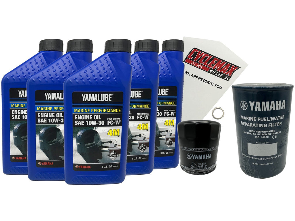 Yamaha Yamalube Standard Oil Change Kit for 2004-2024 F150