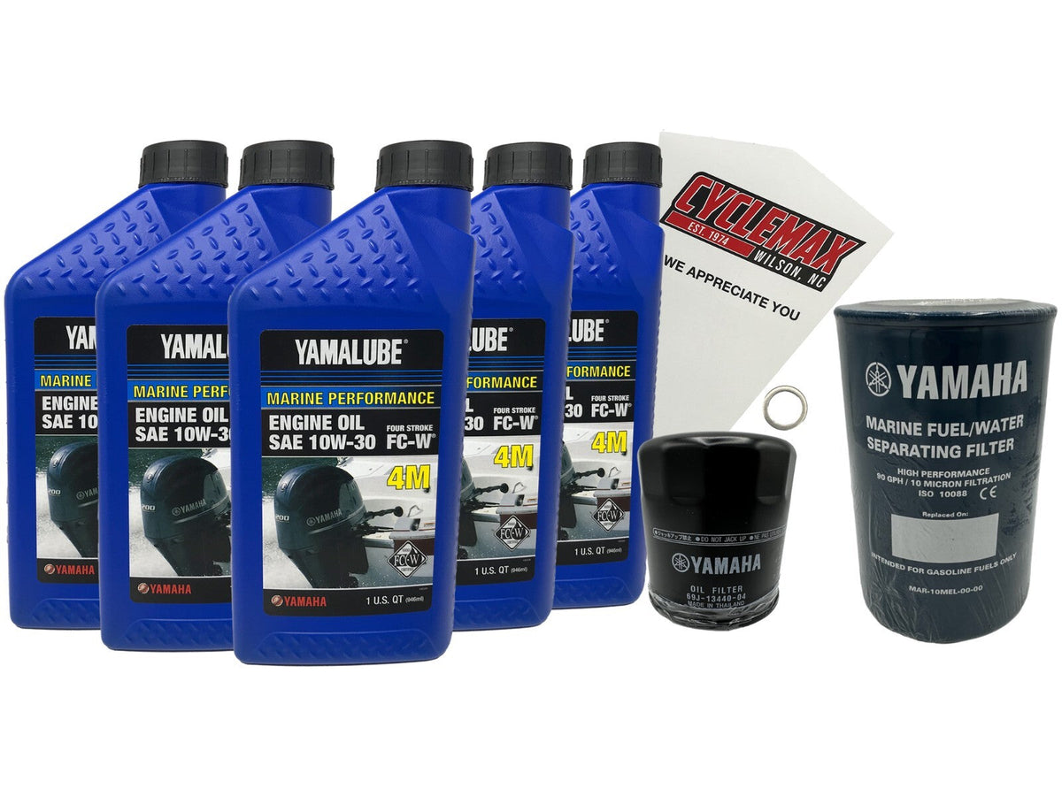 Yamaha Yamalube Standard Oil Change Kit for 2004-2024 F150