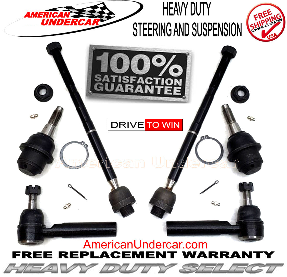 HD Ball Joint & Tie Rod Steering Kit | 2014-2018 Chevrolet, GMC, Cadillac 2WD