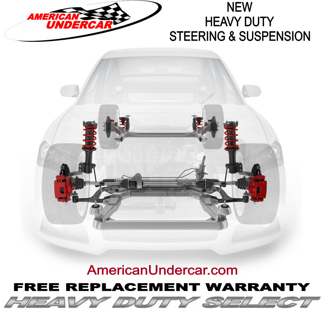 HD Drag Link Tie Rod Sleeve Steering Kit | 2008-2019 Ford E450 Super Duty DRW