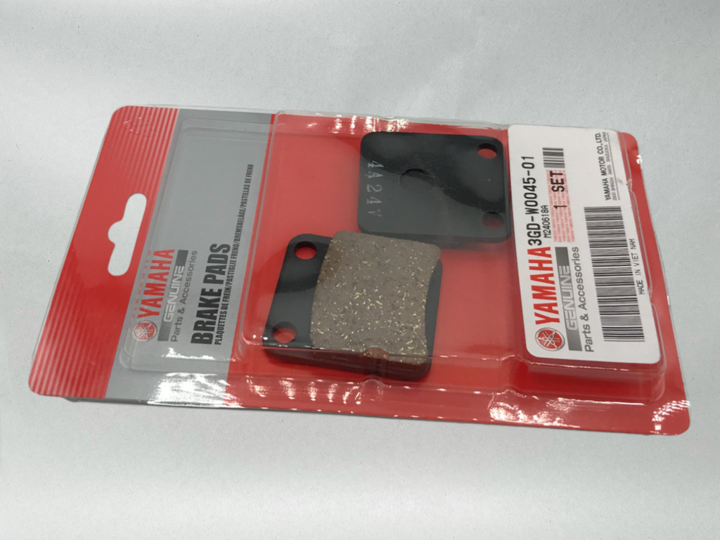 Yamaha OEM BLASTER BANSHEE WARRIOR FRONT BRAKE PAD SET 3GD-W0045-01-00 1