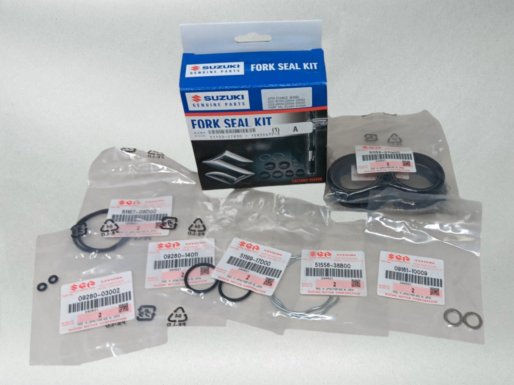 Suzuki OEM Authentic 2004 - 2005 Gsx-R Gsxr 600 750Fork Seal Kit 51150-27830