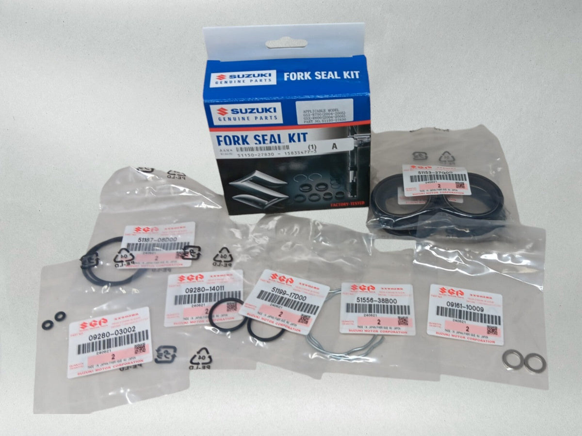 Suzuki OEM Authentic 2004 - 2005 Gsx-R Gsxr 600 750Fork Seal Kit 51150-27830