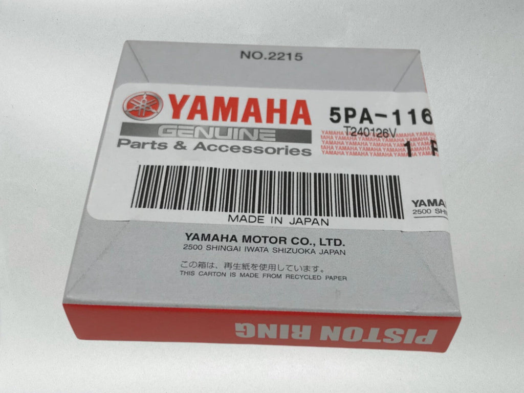 Yamaha Genuine 2002 - 22 YZ85 YZ 85 PISTON RING STANDARD BORE 5PA-11611-01-00