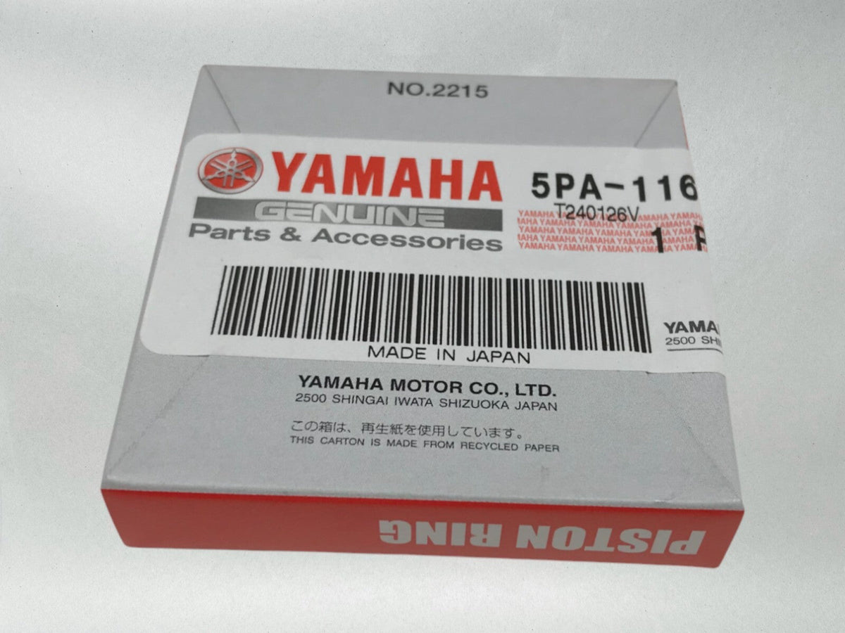 Yamaha Genuine 2002 - 22 YZ85 YZ 85 PISTON RING STANDARD BORE 5PA-11611-01-00