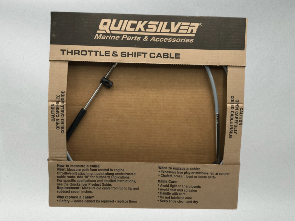 Mercury OEM Throttle or Shift Cable 15 Foot Platinum Plus Generation I 8M0082488