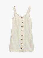 Rag & Bone Women's Featherweight Laney Sleeveless Dress - White - Size 14UK