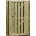 Vertical Hit and Miss Gate incl Posts and Fittings - 1.75m x 1m