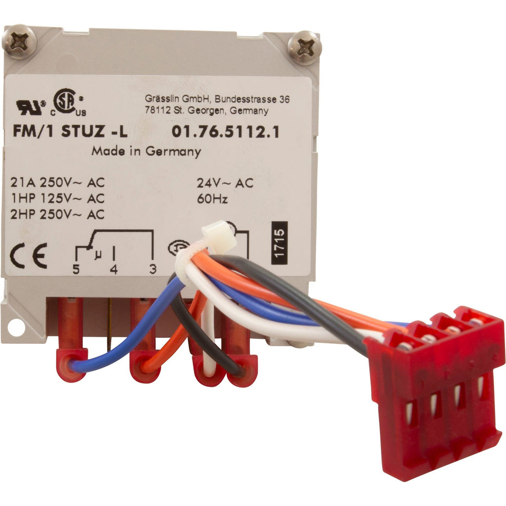 Timer, Grasslin, SPDT, Panel Mount, 24 vac, 24hr, w/Harness TMRLX