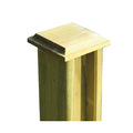 125mm Chamfered Post Cap for Use with 100mm x 100mm Standard Slotted Posts