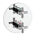 Loft Chrome 1/2" Built-In Thermostatic Bath/Shower Mixer With Diverter